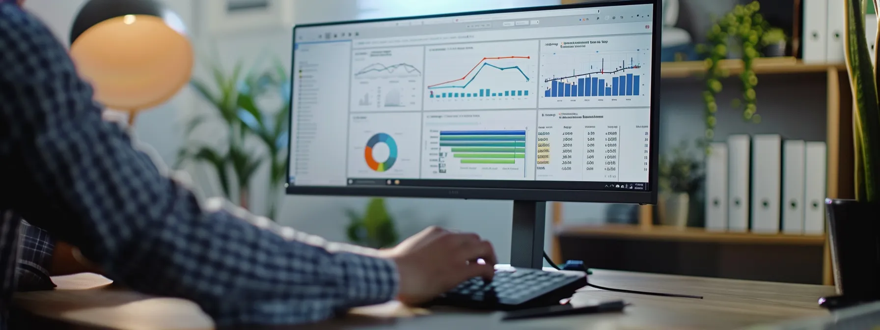 a person using various keyword research tools on a computer to optimize their seo strategy.